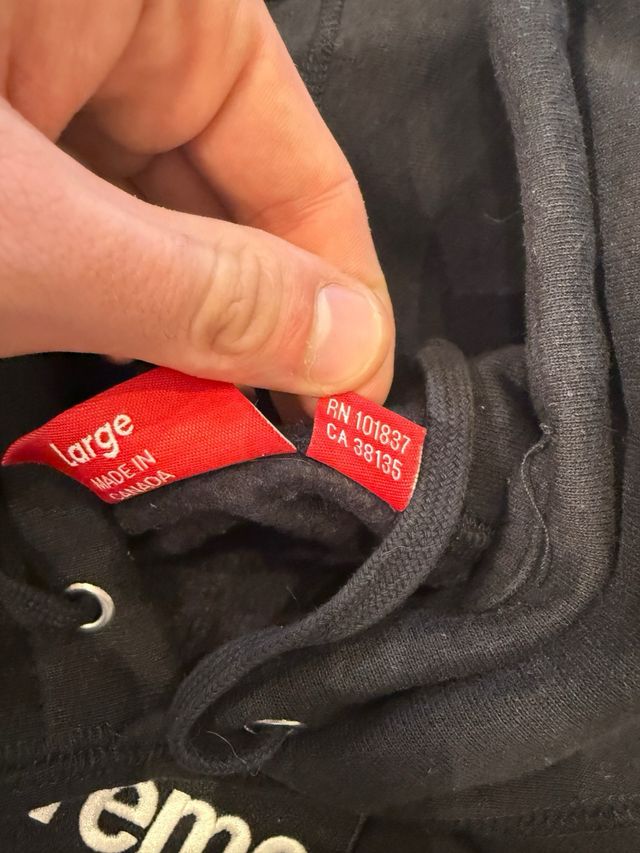 Sudadera supreme box logo