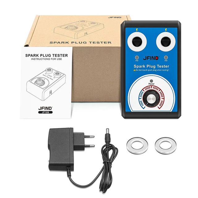 Probador de chispa de bujías JF109