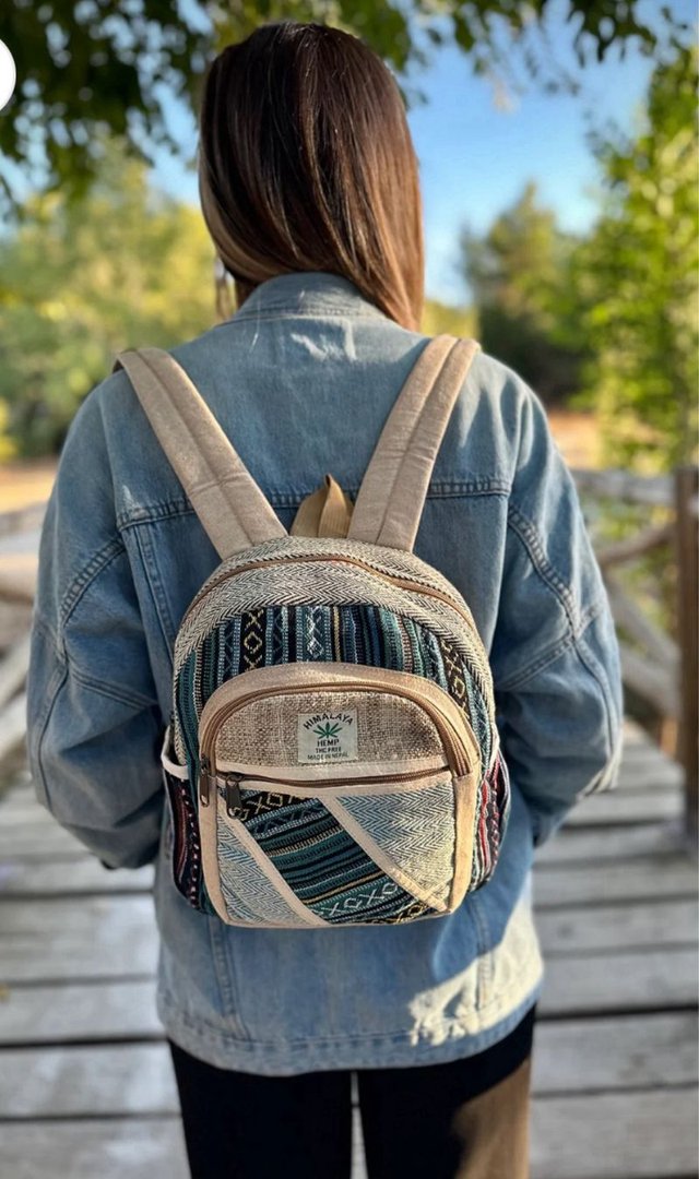 Mochila cañamo Mediana