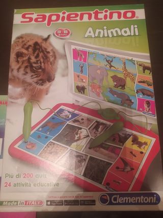 Clementoni sapientino animali