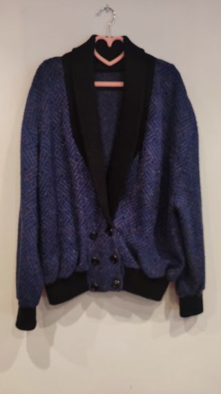 Chaqueta punto oversize.