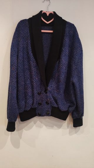 Chaqueta punto oversize.