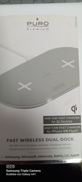 Carica batterie dual x cellulare