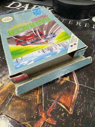 Nes rad racer cartucho y caja