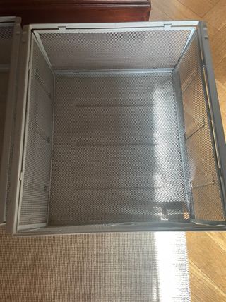 2 cajones para cajonera metálica Ikea gris