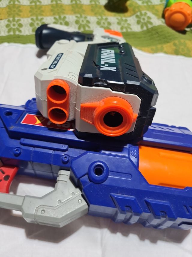 Pistola de dardo de esponja por 20 eu