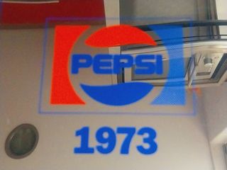 Cartel Pepsi Cola