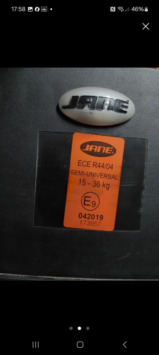 Silla coche grupo II y III