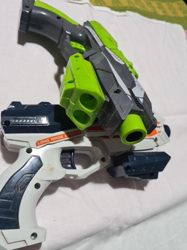 Pistola de dardo de espuma