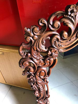 Mueble cómoda con espejo - ambos antiguos