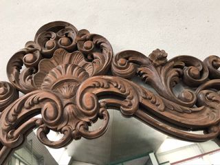 Mueble cómoda con espejo - ambos antiguos