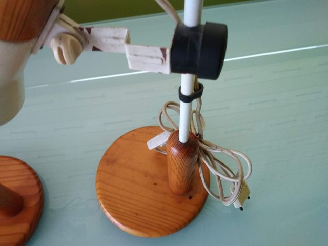 Pareja lámparas vintage estilo nórdico