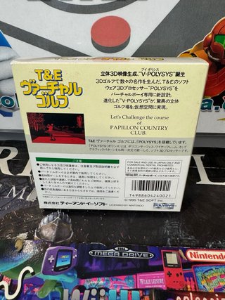 nintendo virtual boy T&G GOLF como nuevo