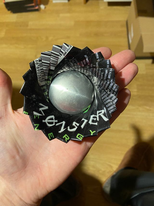 Cenicero hecho a mano