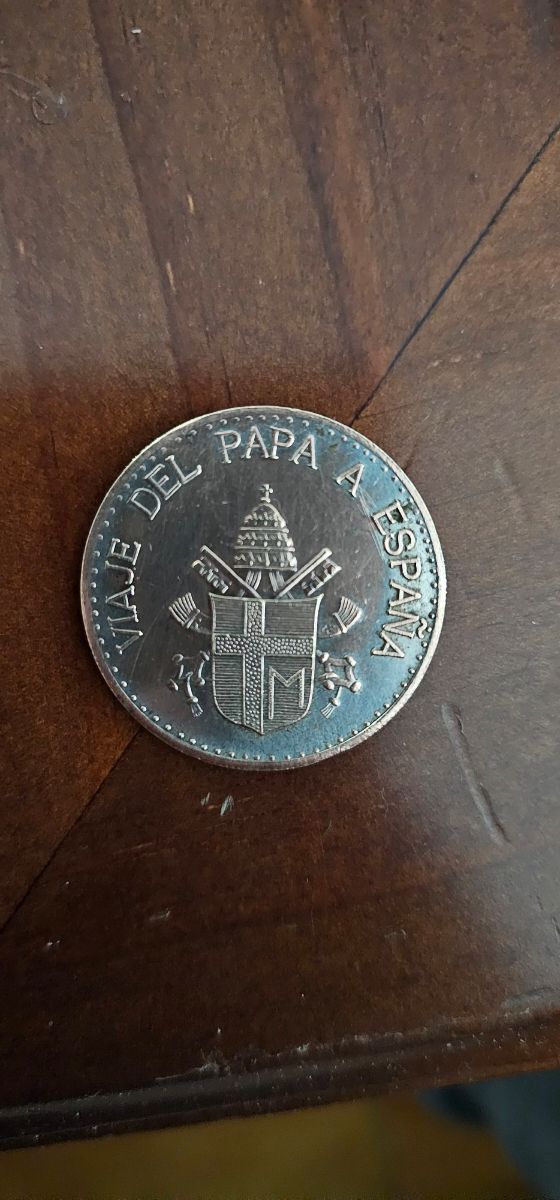 Moneda conmemorativa Juan Pablo II