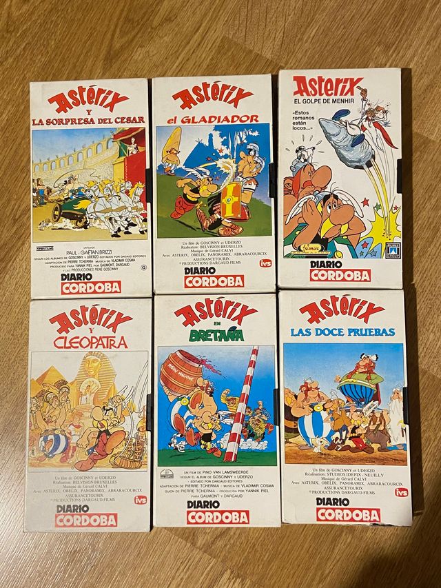 Colección VHS Asterix y Obelix