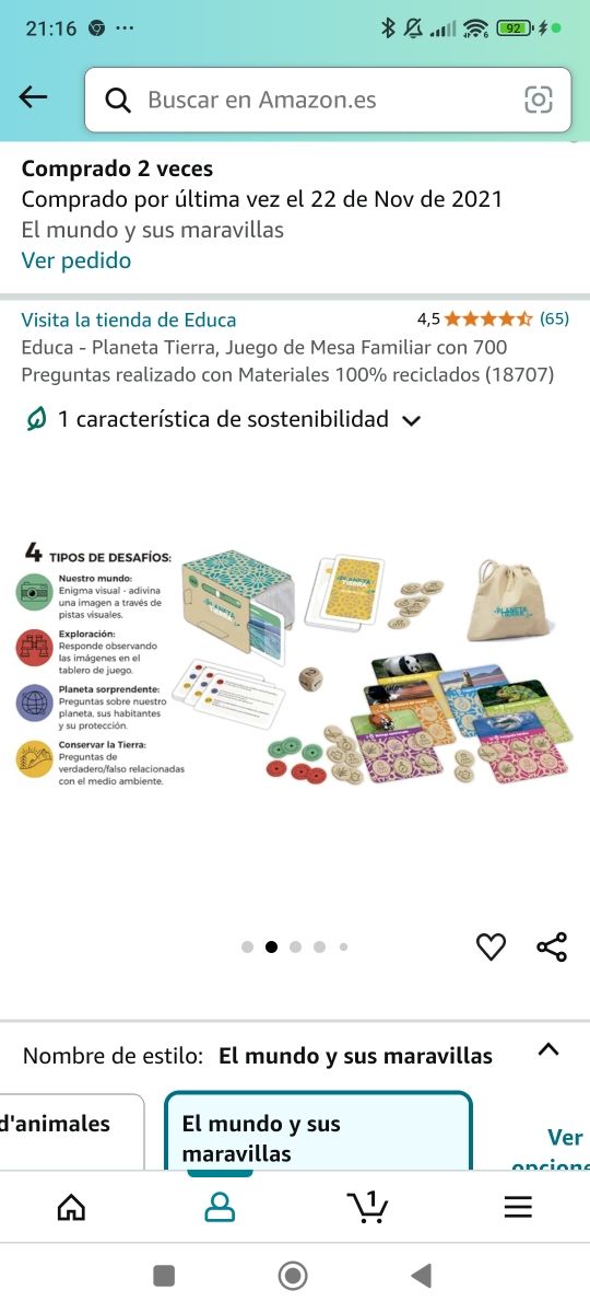 Juego Planeta Tierra