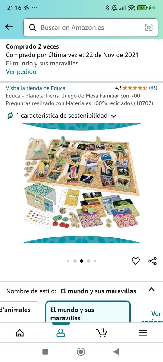 Juego Planeta Tierra