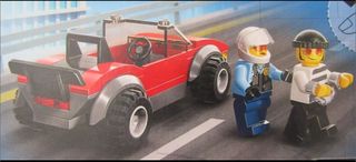 LEGO 60392 MOTO DE POLICÍA Y COCHE A LA FUGA