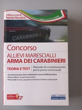 Libro per concorso allievi marescialli