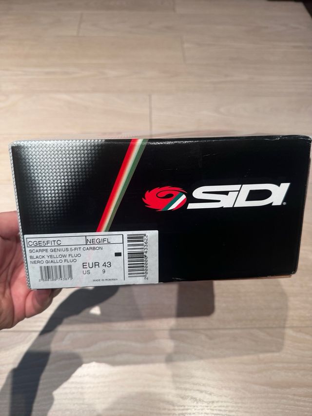 Zapatillas de bicicleta sidi,suela de carbono