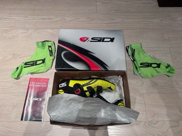 Zapatillas de bicicleta sidi,suela de carbono