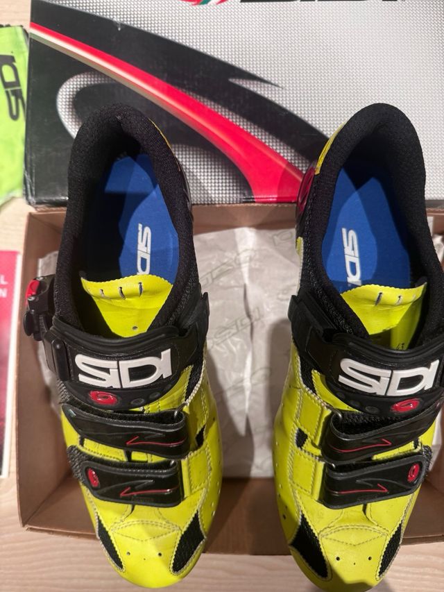 Zapatillas de bicicleta sidi,suela de carbono