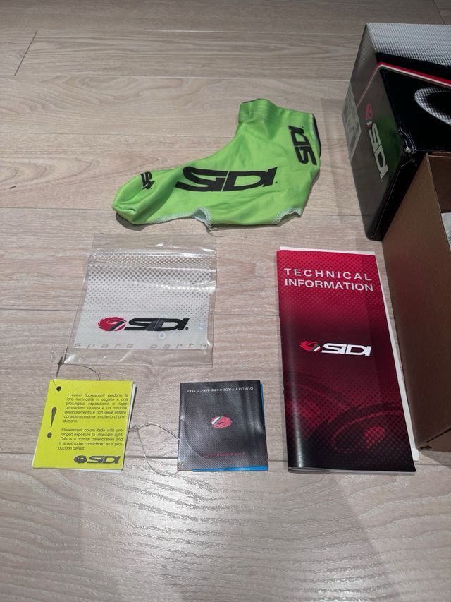 Zapatillas de bicicleta sidi,suela de carbono