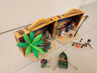 Playmobil 70150 Isola dei Pirati portatile