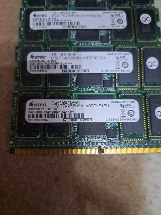 Memoria de servidor ddr2