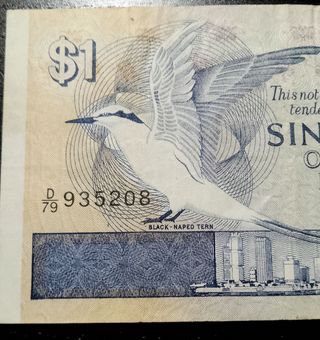 Singapore Banconota 1 Dollaro