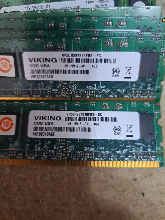 Memoria de servidor ddr2