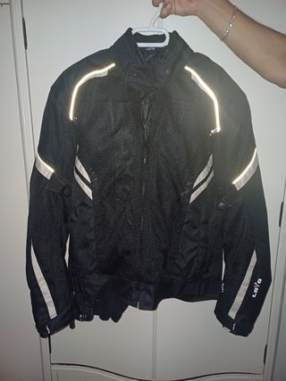 Chaqueta protectora moto