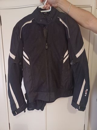 Chaqueta protectora moto