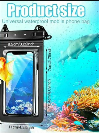 Funda impermeable para teléfono