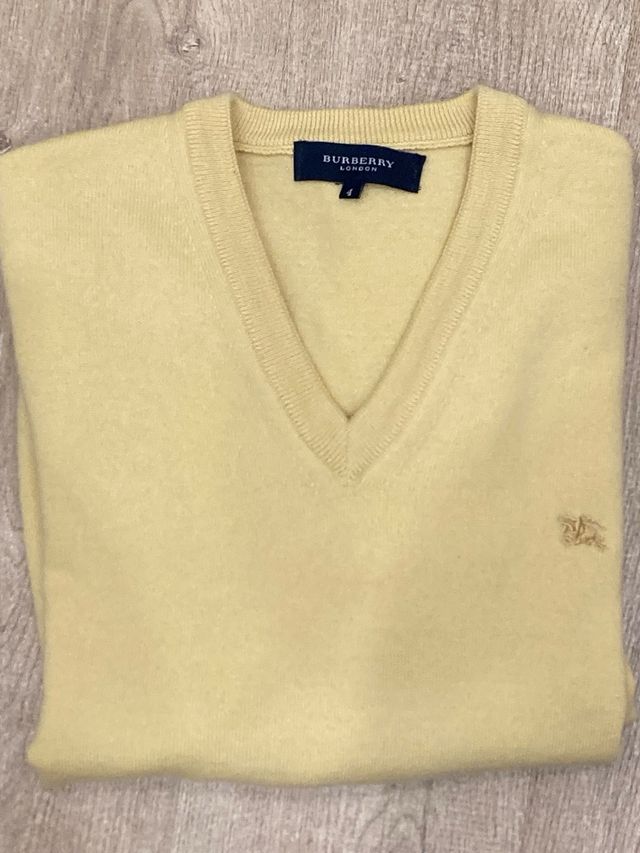 Jersey Burberry amarillo