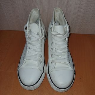 Bambas tipo converse blancas polipiel