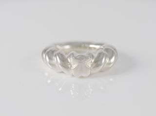 Anillo trenzado Tous de Plata 925 motivo oso Twist
