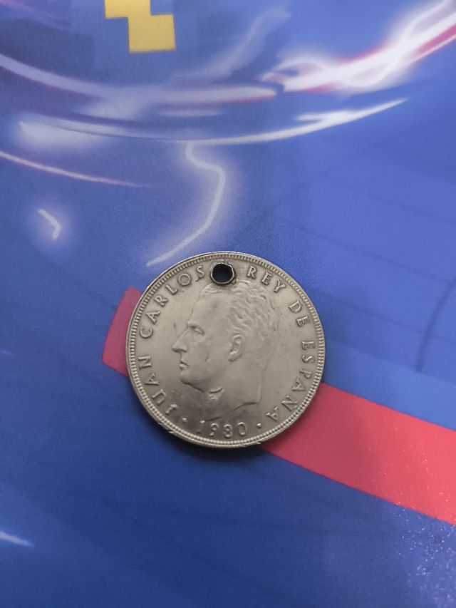 Moneda de 100 pesetas acuñada 1980*82