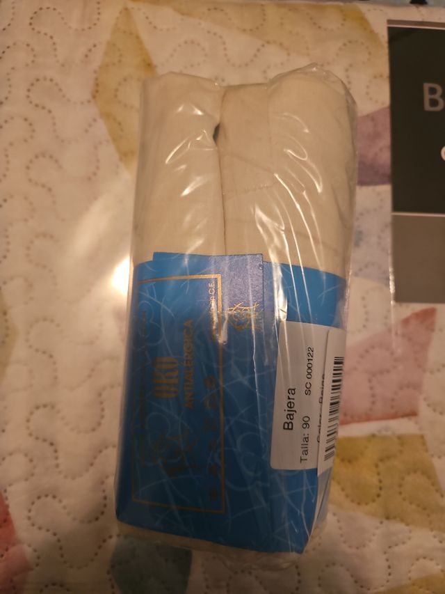 Sábana bajera antialérgica