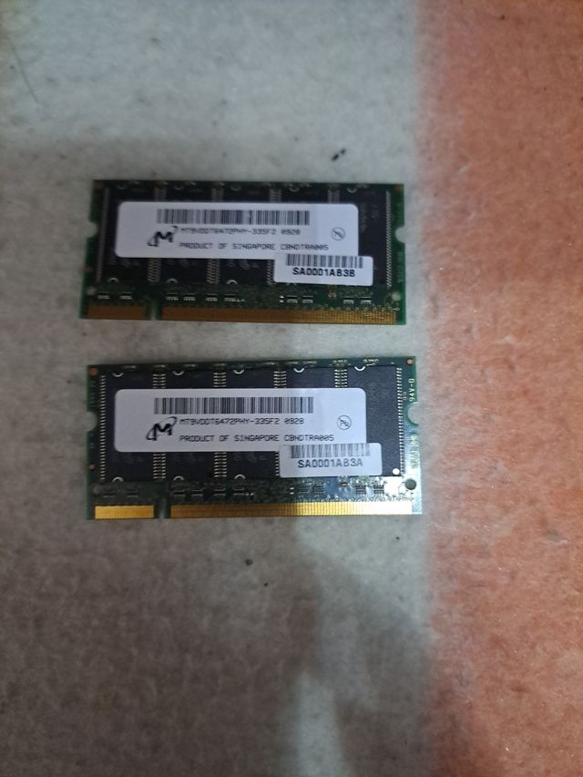 Modulos de memoria ddr