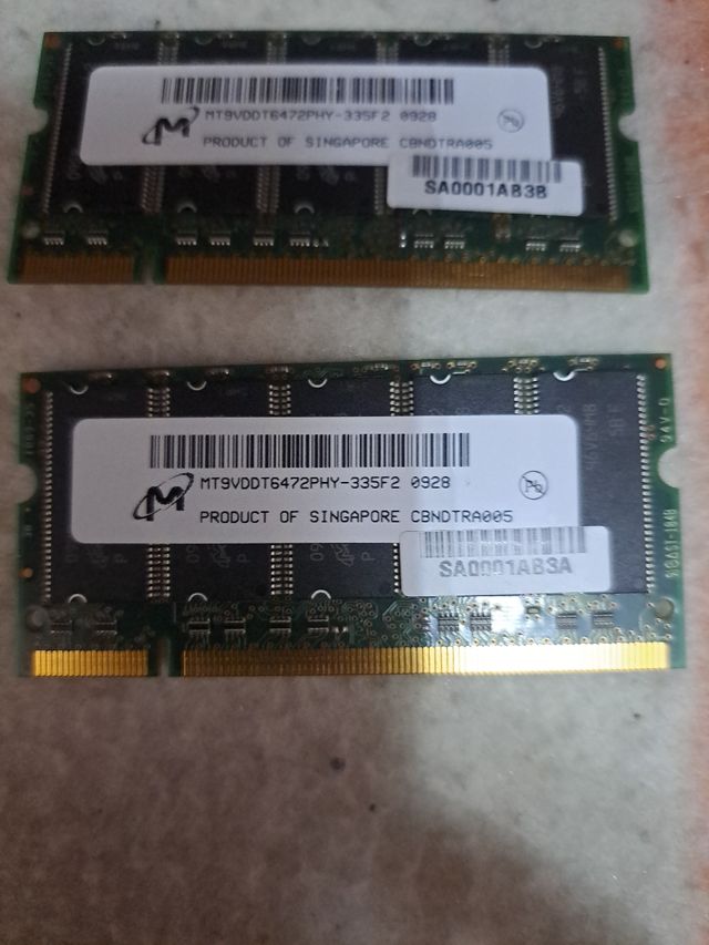 Modulos de memoria ddr