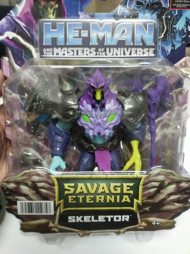 Savage eternia skeletor action figure