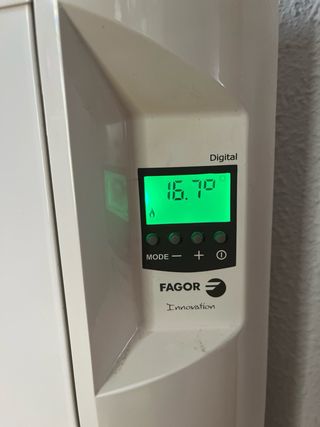 Radiador eléctrico - Emisor térmico Fagor 1000 W