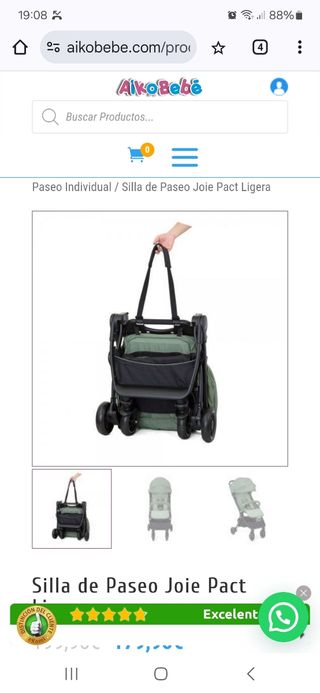 Silla  paseo  ligera Joie