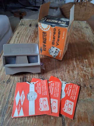 Visor estereoscopico antiguo