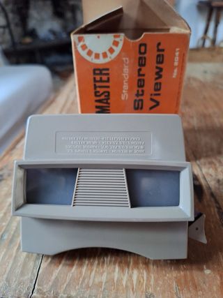 Visor estereoscopico antiguo