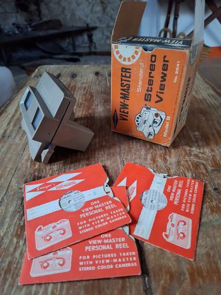 Visor estereoscopico antiguo