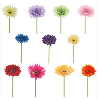 fiori artificiali 12 pezzi