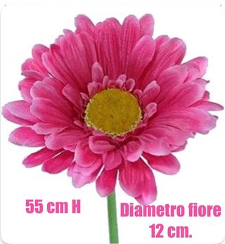 fiori artificiali 12 pezzi